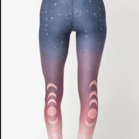 Cora Phase Legging, Blue/Burgundy (Sol and Mane) - Picture 2 of 3